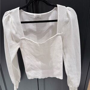 Wilfred Cream Knit Blouse